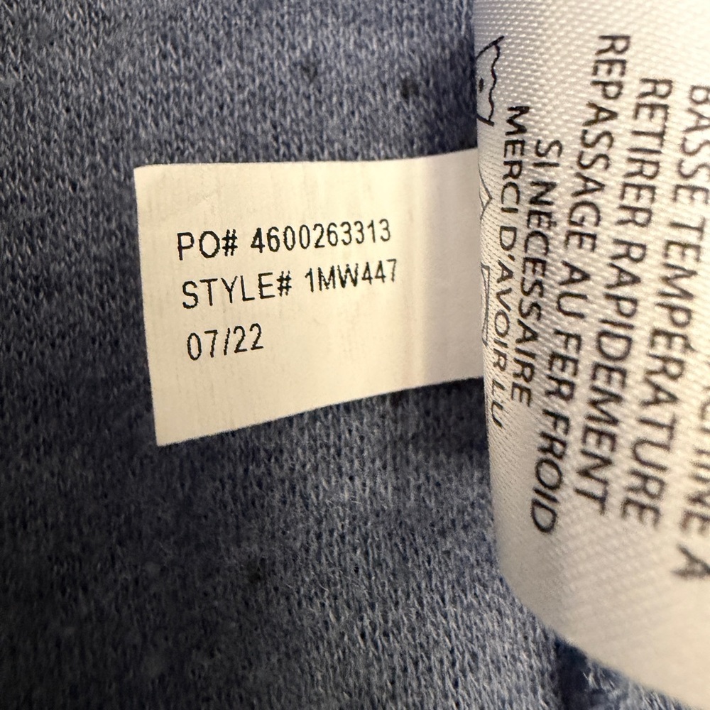 Travis Mathew Cloud Waffle Crew - mood indigo/blue - size XXL - Picture 7 of 9